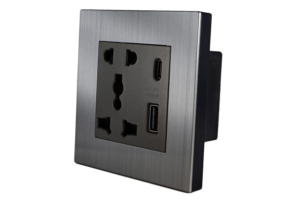 BM Series (Brushed Metal) Smart Switch