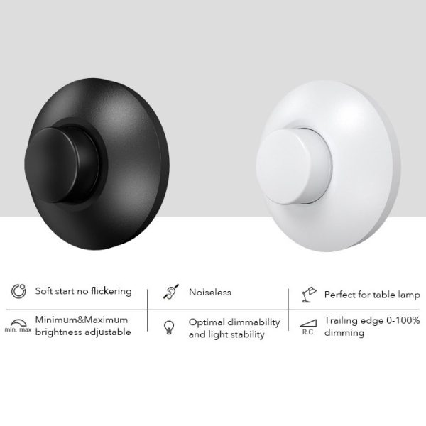 Round smart cord dimmer colors Smart Lamp Cord Dimmer